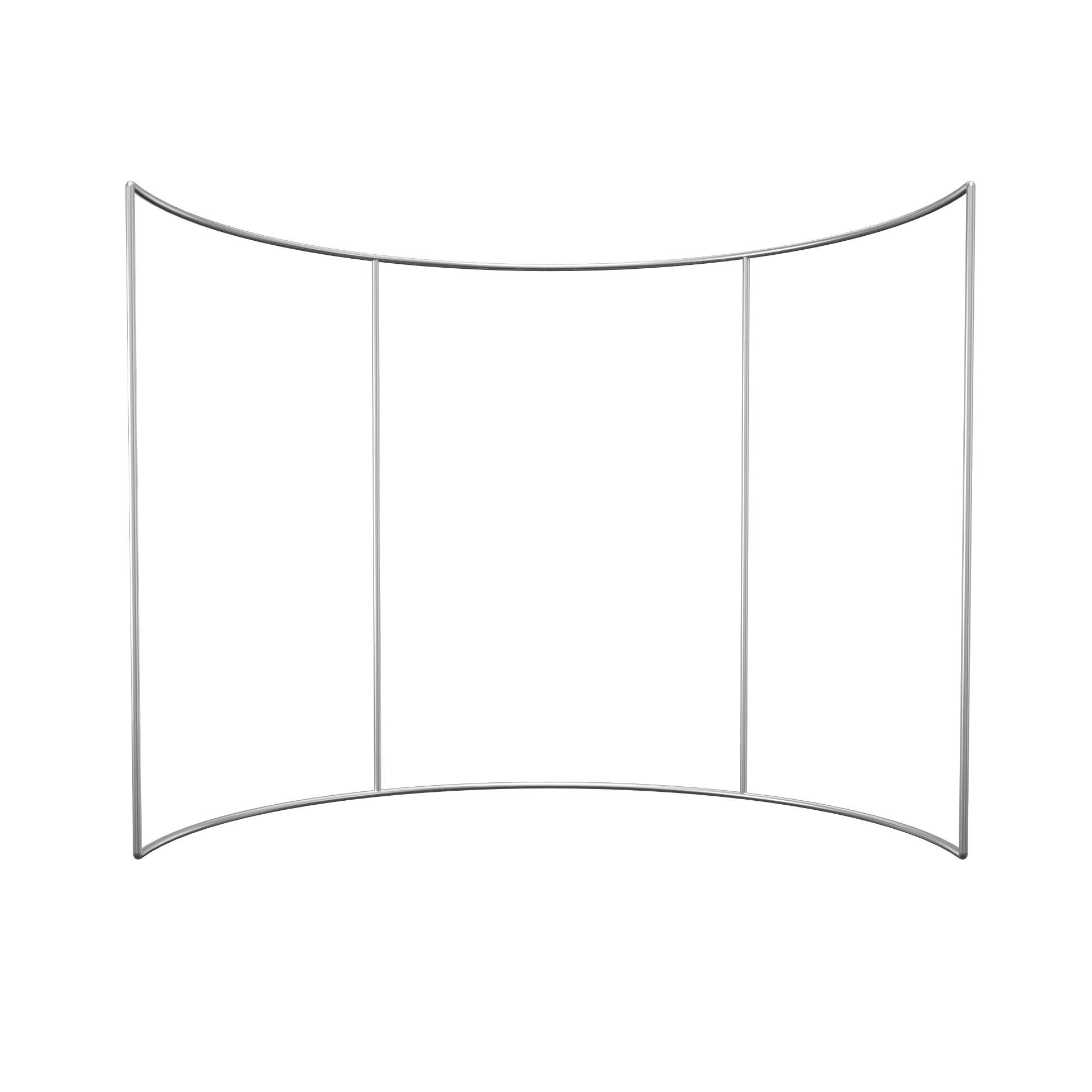 180° Curved Exhibition Booth Wall