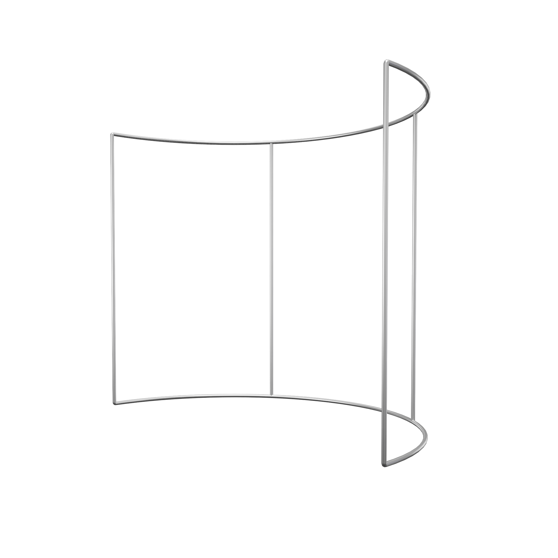 180° Curved Exhibition Booth Wall