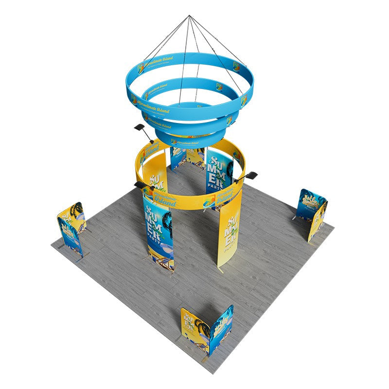 Modular Booth Kits 6m x 6m - Model 21