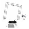 3D Slanted Arch Display Wall