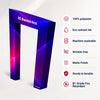 3D Slanted Arch Display Wall