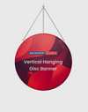 Vertical Hanging Disc Banner
