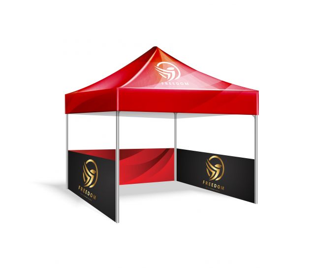 Heavy Duty Custom Canopy Tent (15ft x 10ft) - Backdropsource