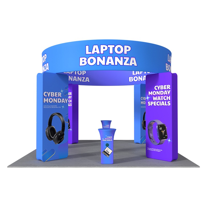 Modular Booth Kits 6m x 6m - Model 22