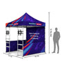 3m x 3m Canopy Kit with Shelving & TV Mounts