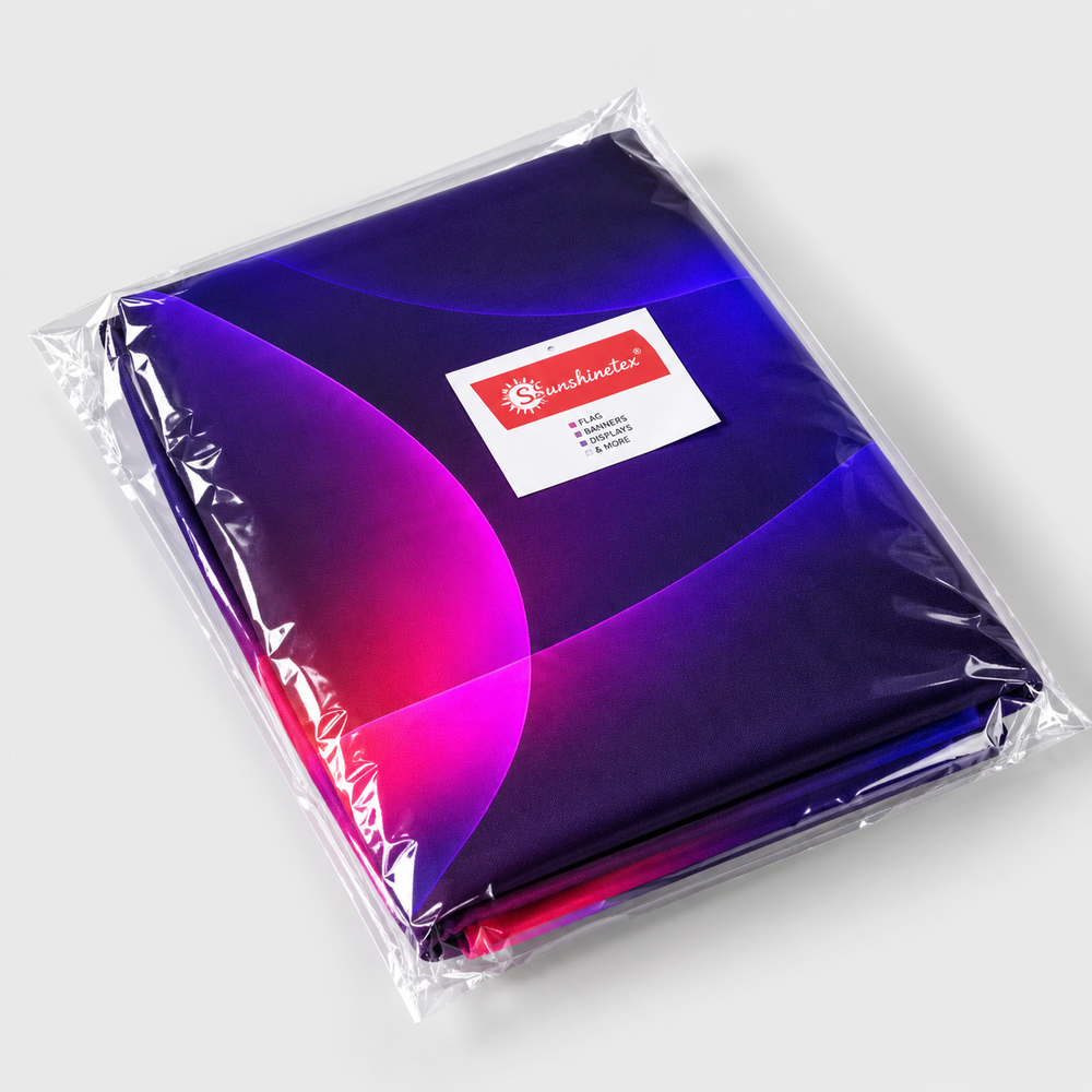 Duplex Printing Blade Advertising Flag