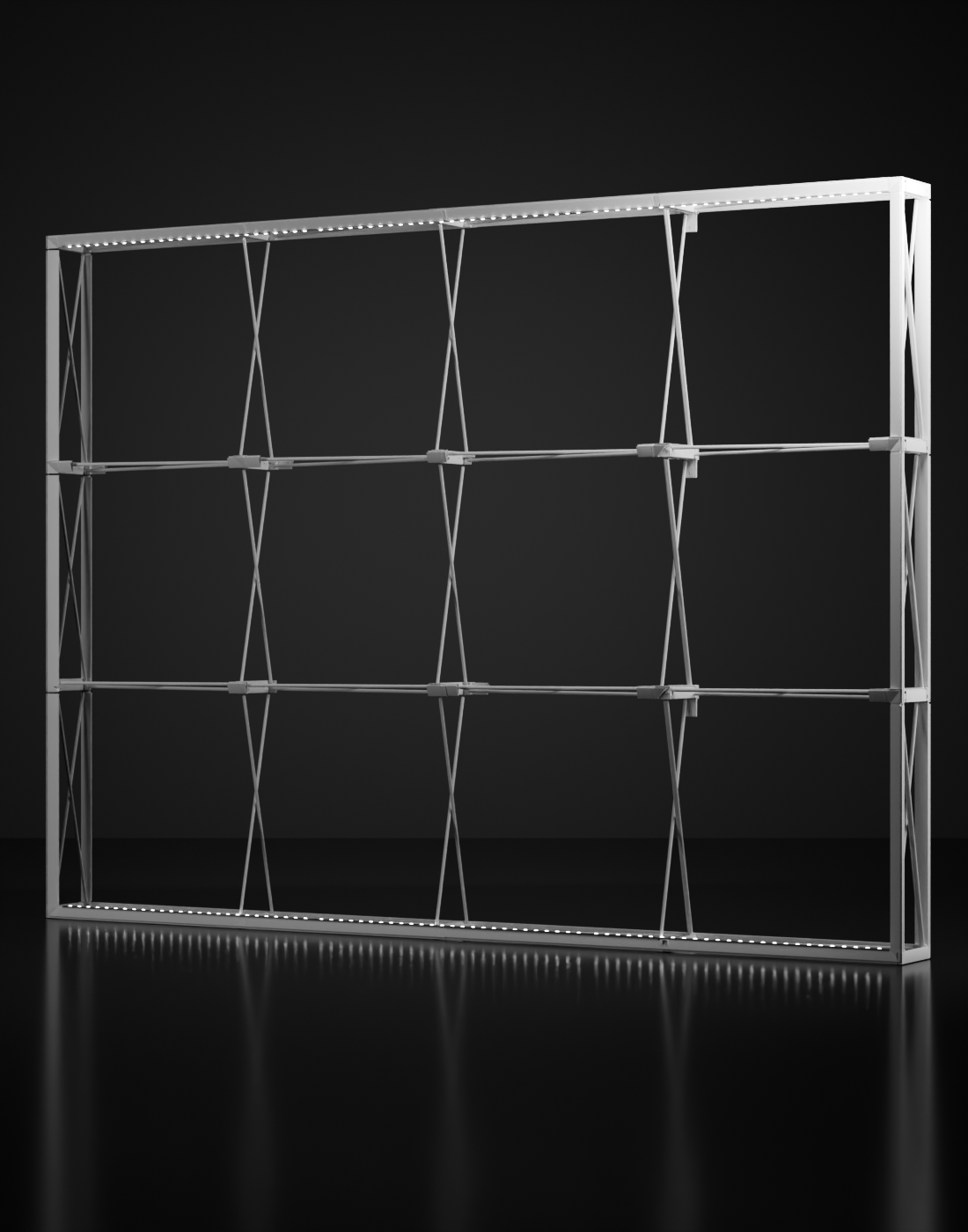 Backlit SEG Pop-Up Straight Display