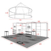 Modular Booth Kits 6m x 6m - Model 09