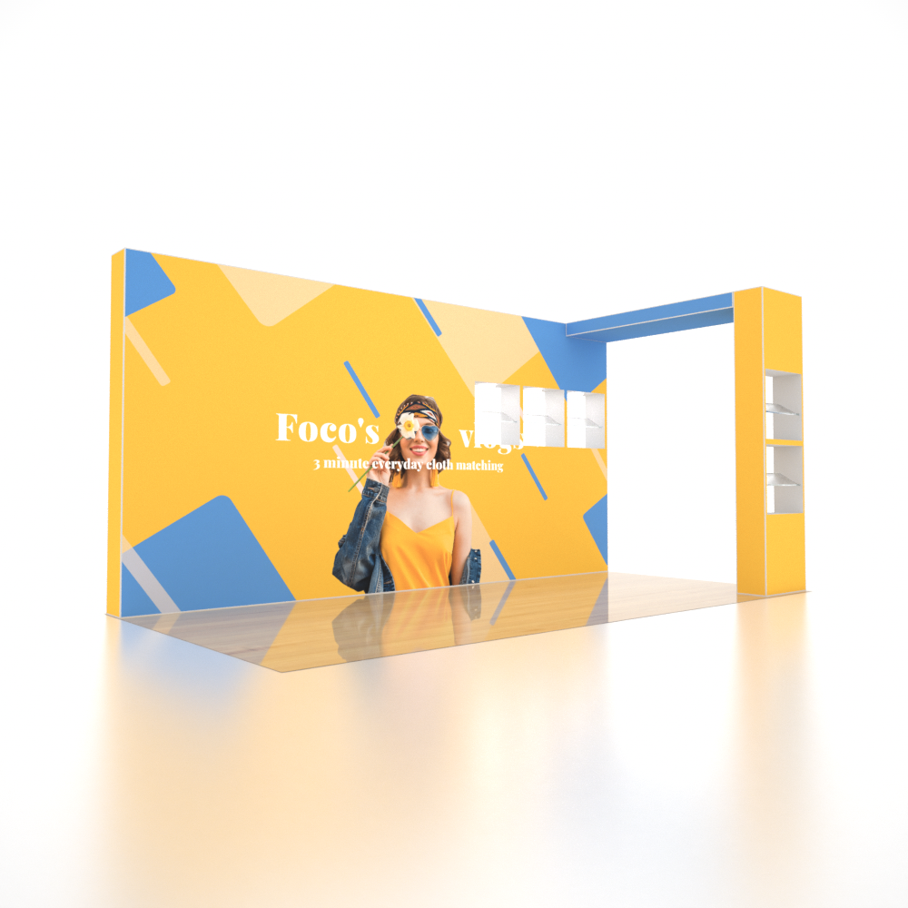 SEG Pro Popup Booth – Model 8 (6m x 3m)