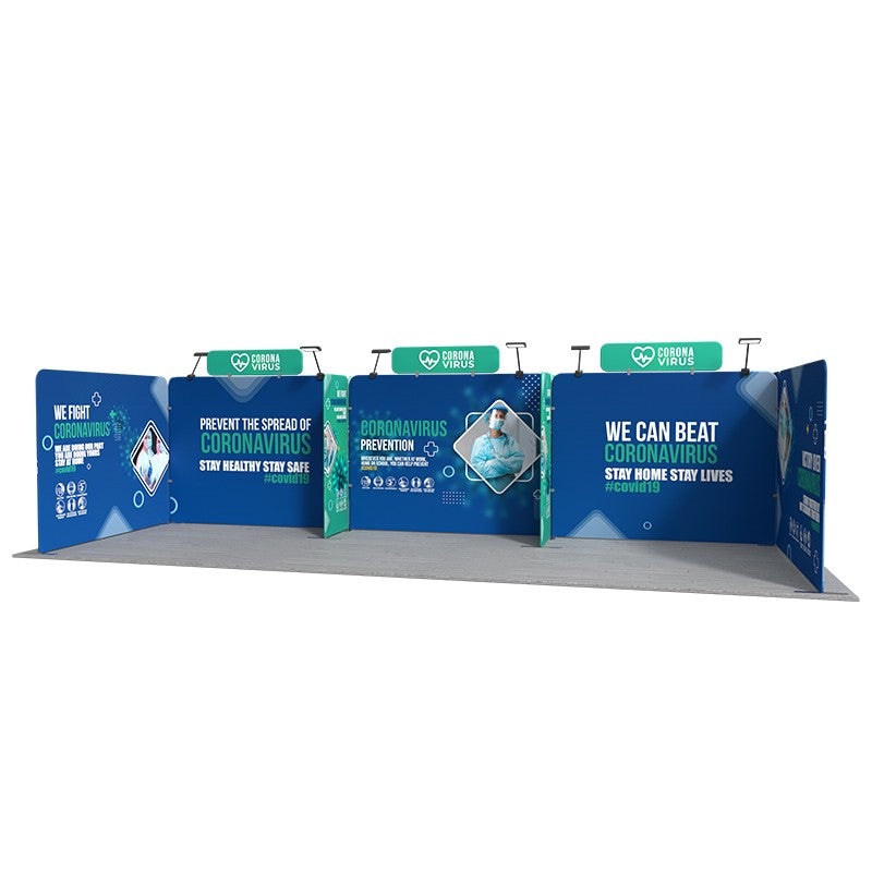 Modular Booth Kits 9m x 6m - Model 3