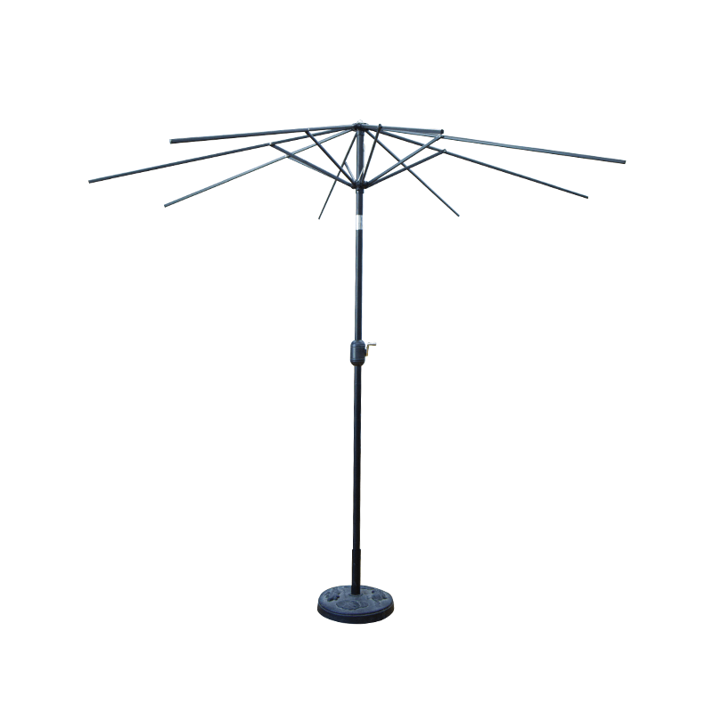 Tilting Patio Umbrellas With Valances (Iron Frame) – 2.7m x 2.7m