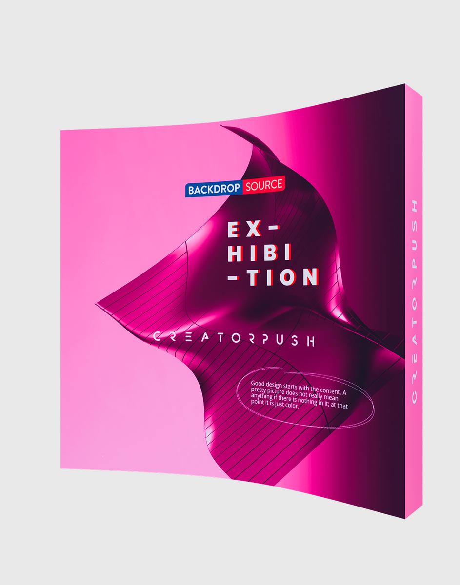 SEG Popup Curved Media Wall – Backdropsource UAE