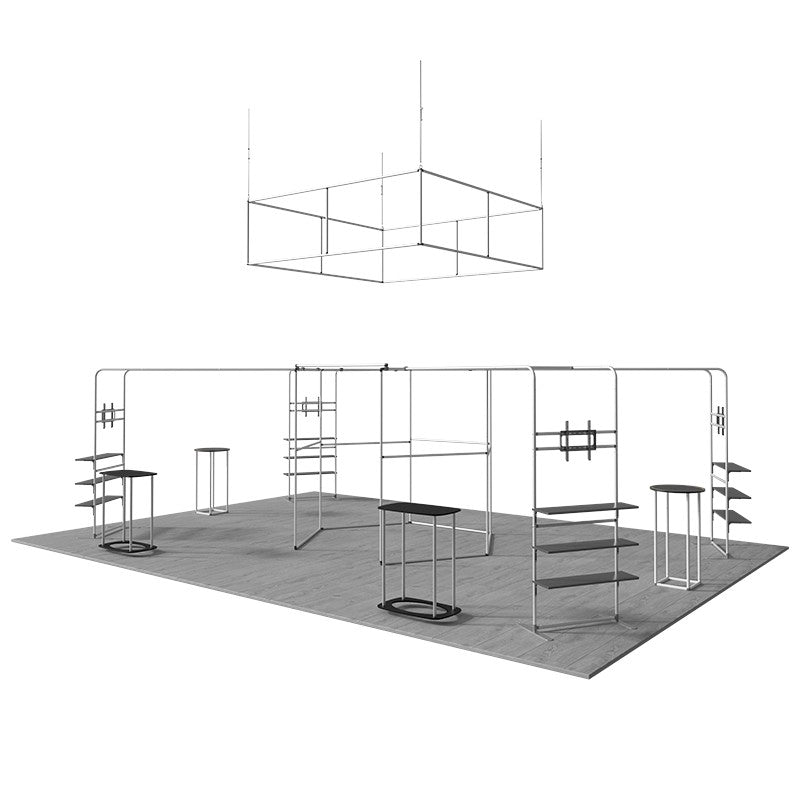 Modular Booth Kits 9m x 6m - Model 4