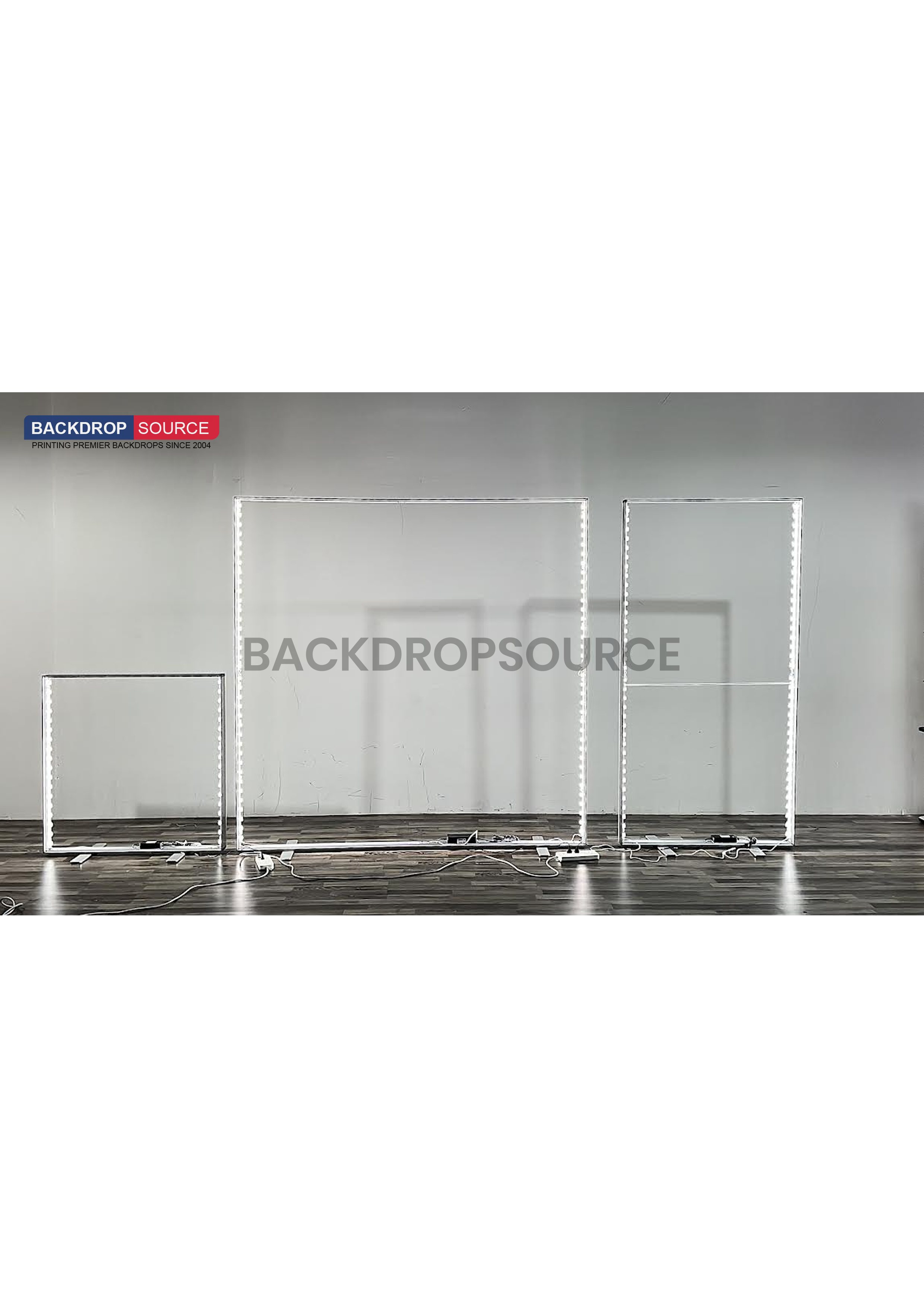 Backlit SEG Fabric Display Frame - 120mm Depth Aluminum Profile