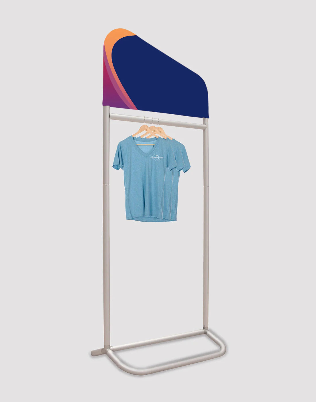 Inclined Apparel Wall - Display Your Apparel in Style – Backdropsource UAE