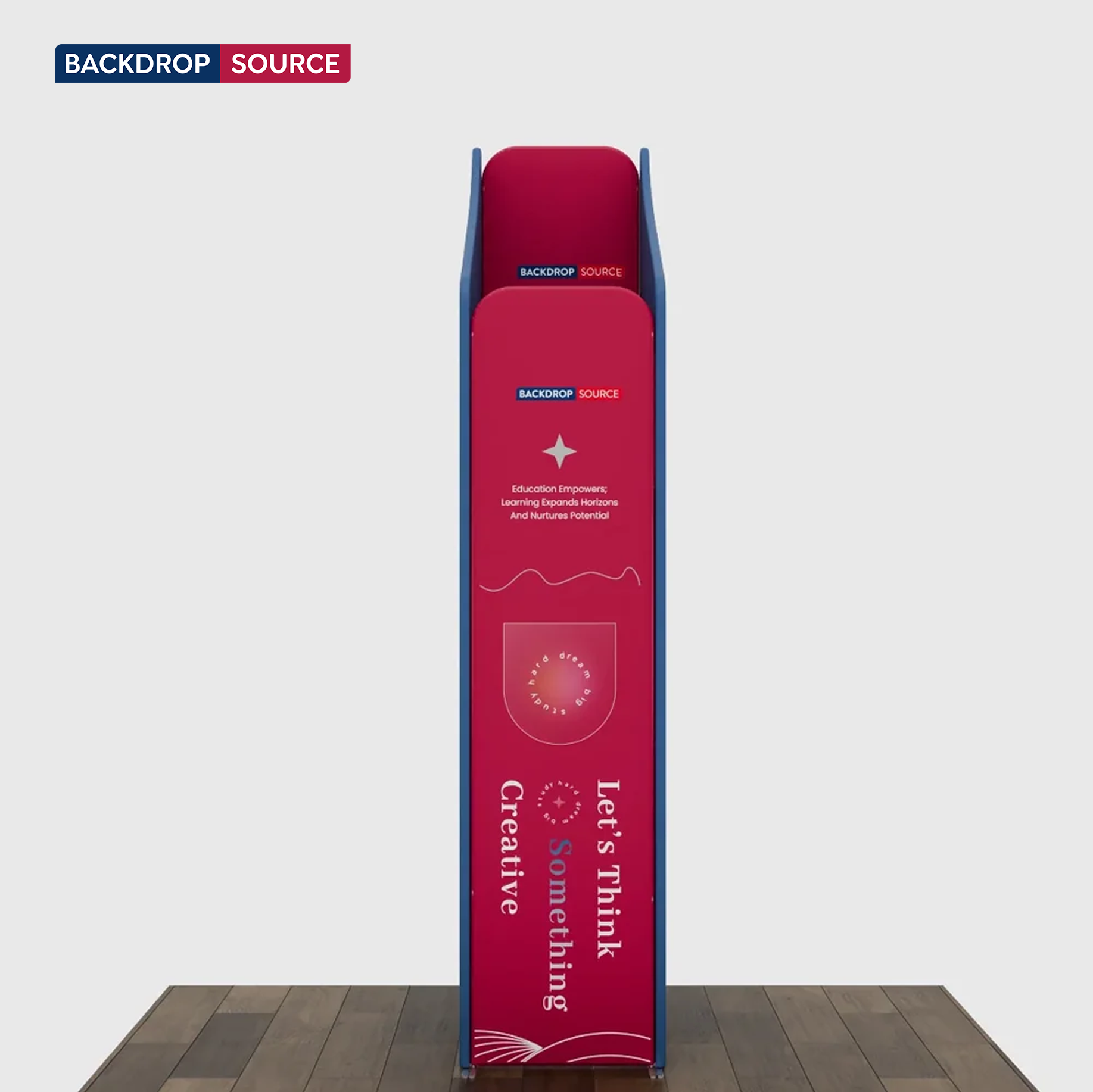 Magnetic Fabric Booth Display - Model 4 (2m x 2m)