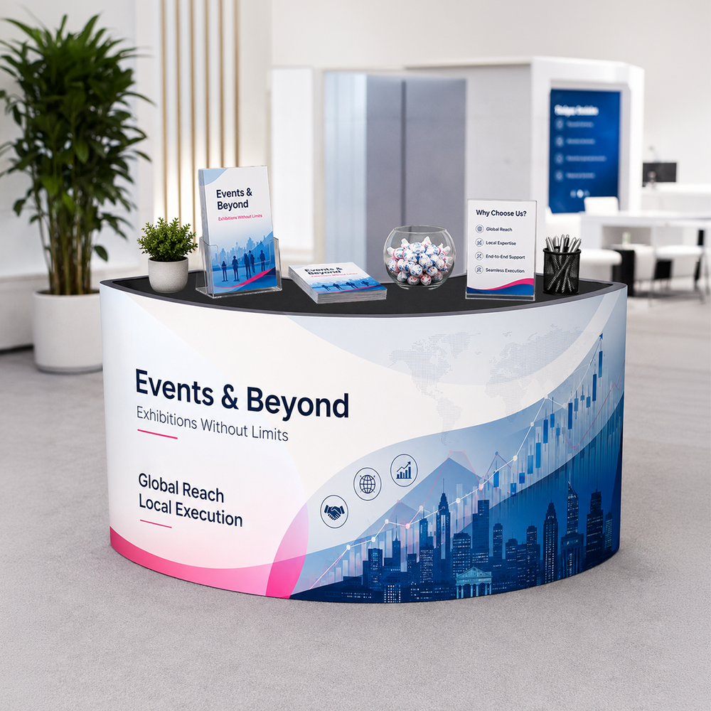 Trade Show Reception Desk