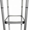 Square Portable Aluminum Spiral Tower Display