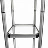 Square Portable Aluminum Spiral Tower Display