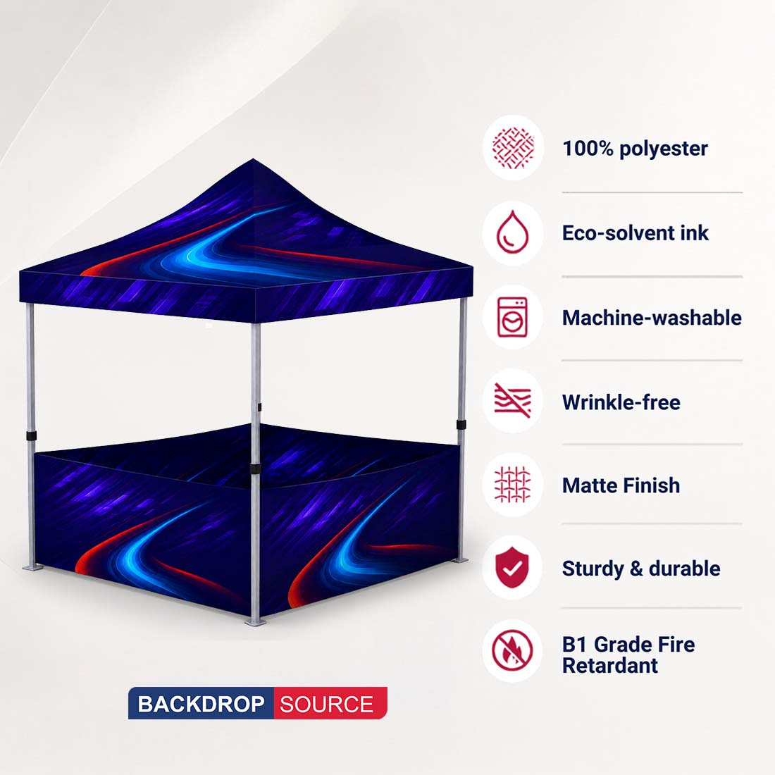 Heavy Duty Custom Canopy Tent (2m x 3m)
