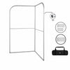 L-Shaped Fabric Banner Display