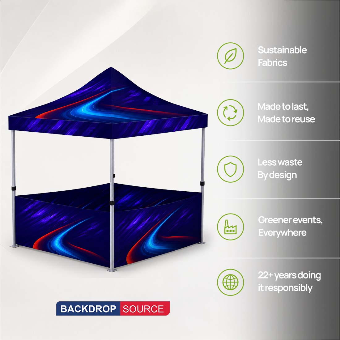 Heavy Duty Custom Canopy Tent (2m x 3m)