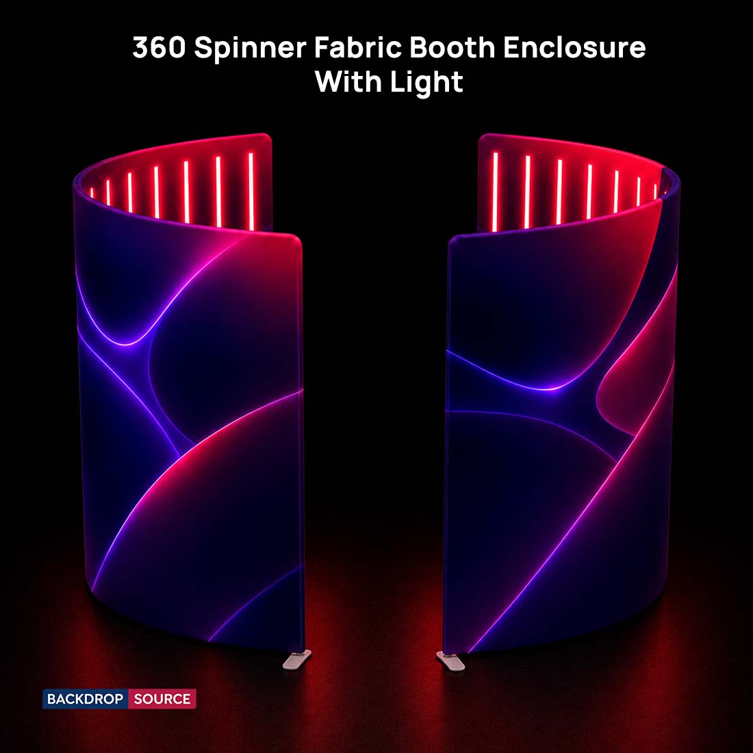 360 spinner booth enclosure