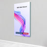 Non-Backlit Wall-Mounted SEG Fabric display - 40mm Depth