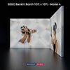 3x3m Backlit SEGO L-Shape Lightbox Wall Kit
