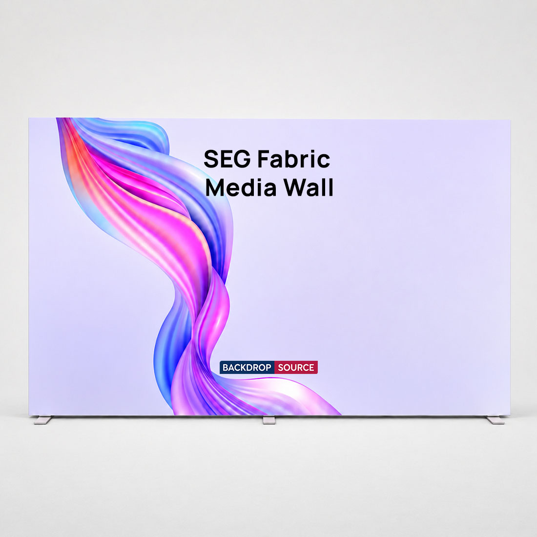 SEG Fabric Media Wall - 5m x 2.5m