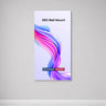 Non-Backlit Wall-Mounted SEG Fabric display - 80mm Depth
