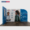 Magnetic Fabric Booth Display - Model 3 (3m x 3m)