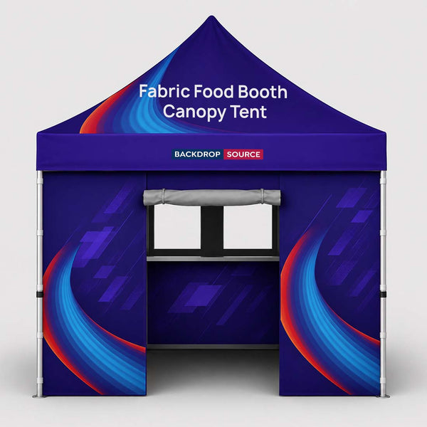 3m x 3m Custom Food Booth Canopy Tent