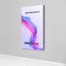 Non-Backlit Wall-Mounted SEG Fabric display - 119mm Depth