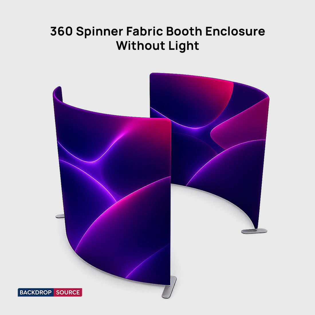 360 spinner booth enclosure