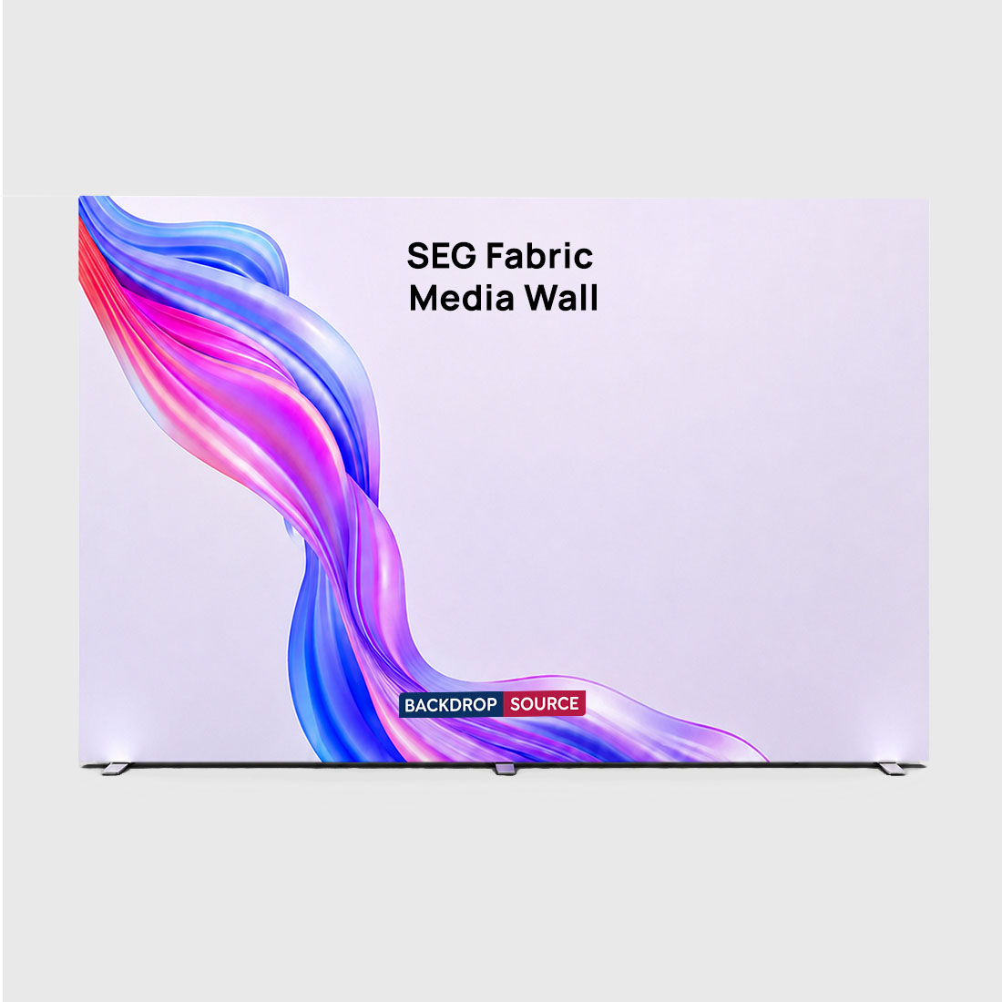 SEG Fabric Media Wall 4m x 2.5m