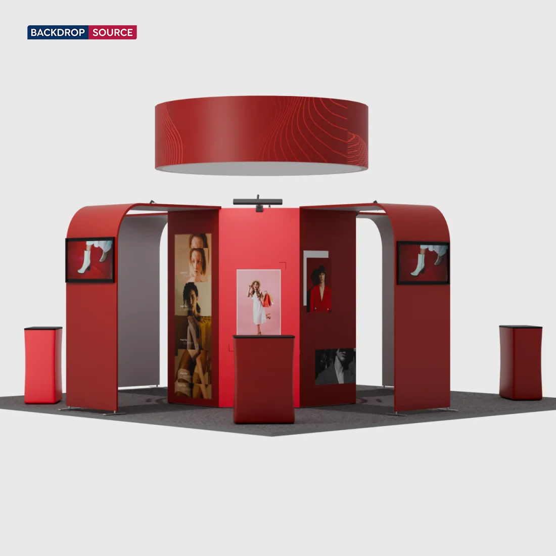 Modular Booth Kits 6m x 6m - Model 06