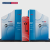 Magnetic Fabric Booth Display - Model 4 (4m x 4m)