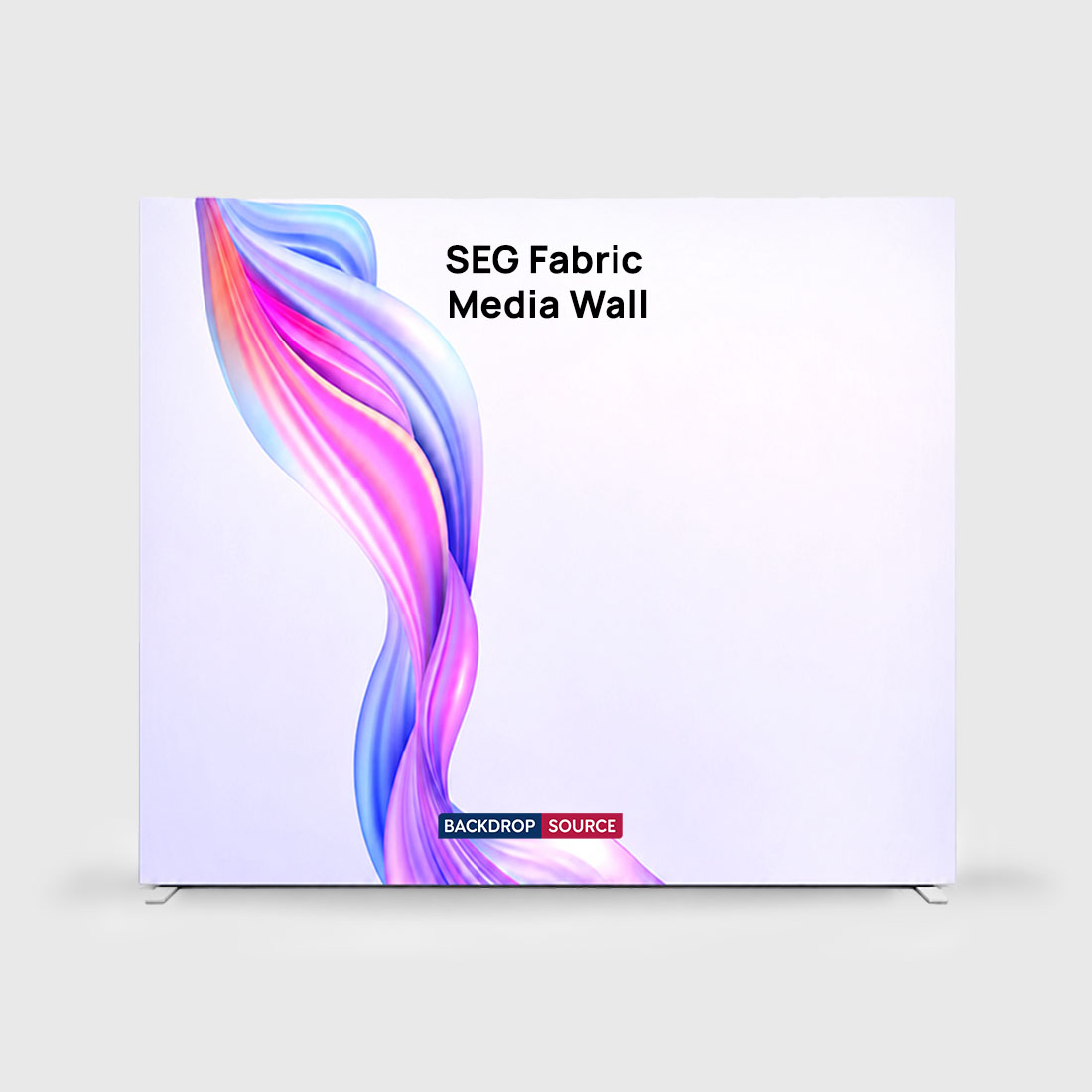 SEG Fabric Media Wall - 3m