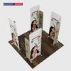 Magnetic Fabric Booth Display - Model 4 (3m x 3m)