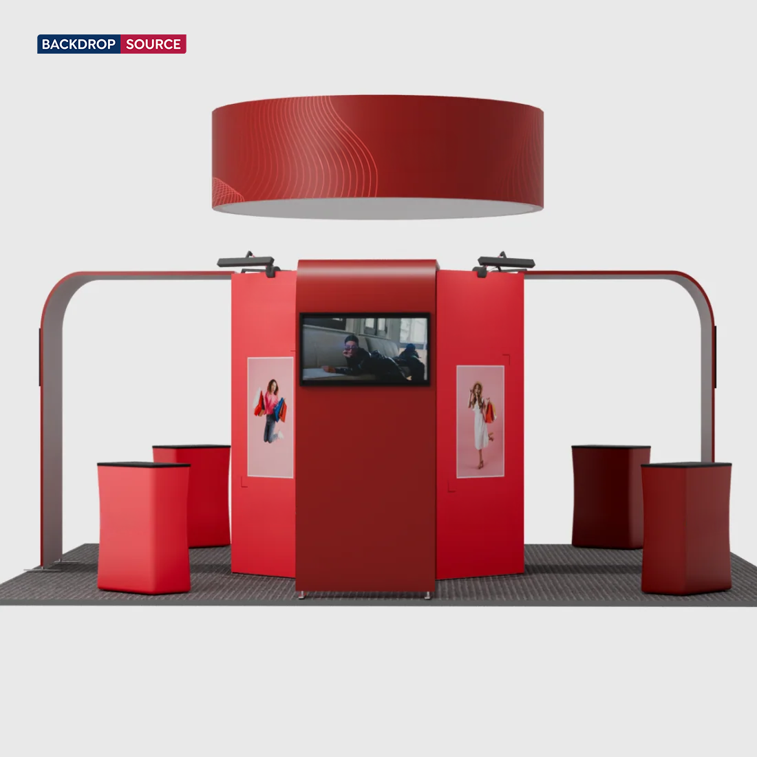 Modular Booth Kits 6m x 6m - Model 06