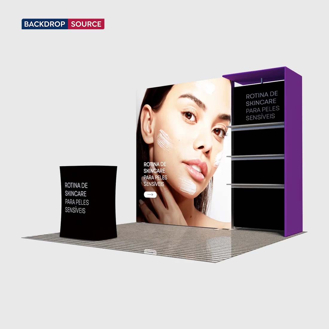 Premier 3m x 3m Exhibition Booth - Model 5