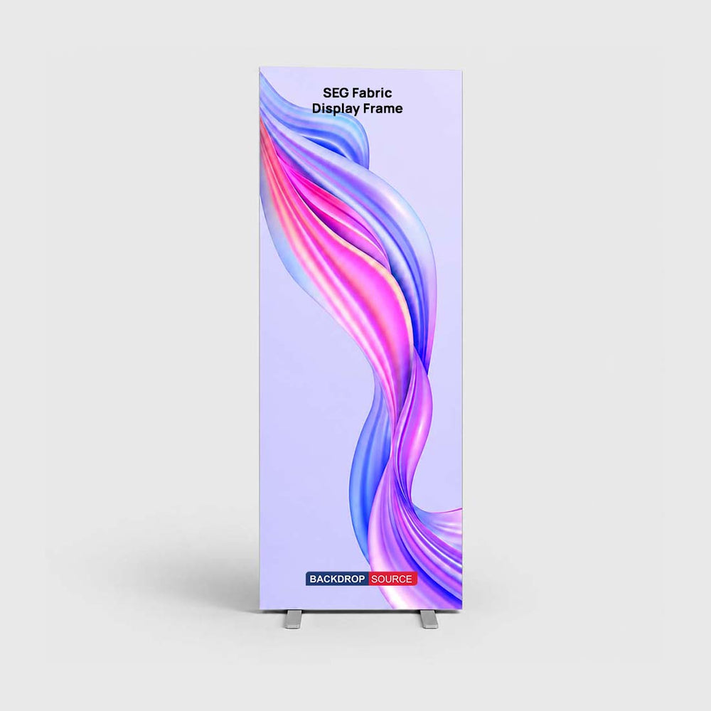 Non-Backlit SEG Fabric Display Frame - 60mm Depth Aluminum Profile
