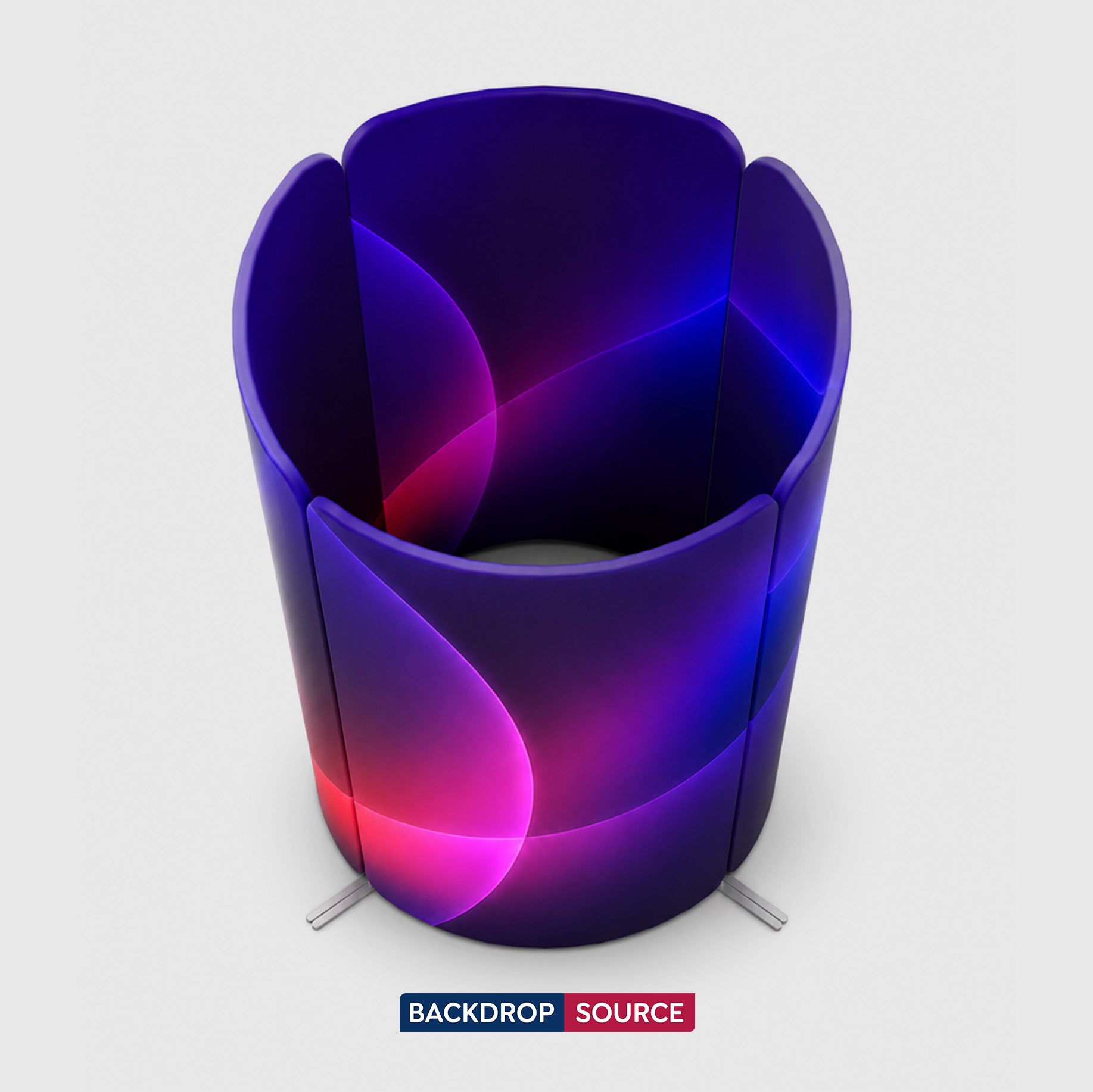 Magnetic Fabric Booth Display - Model 1 (2m x 2m)