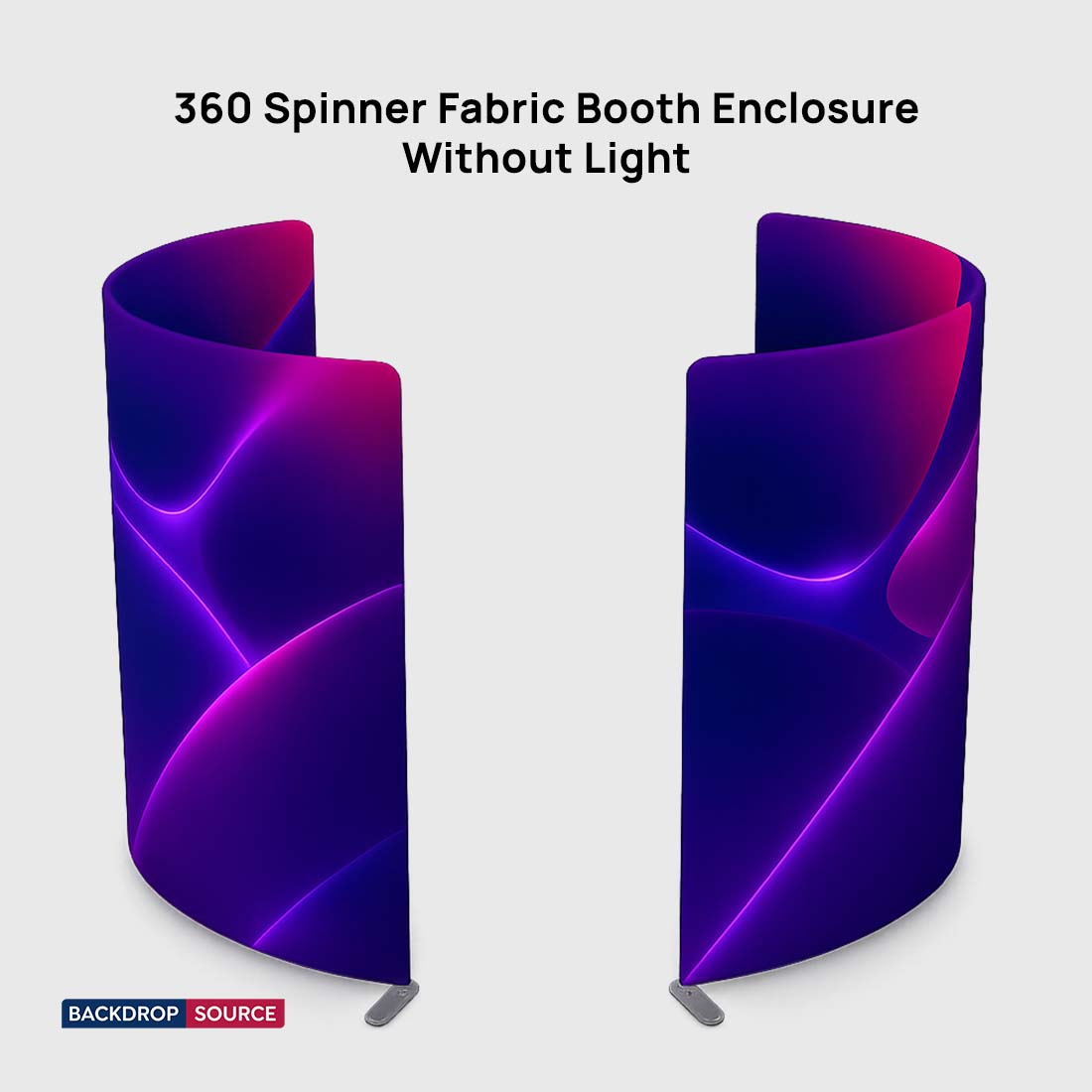 360 spinner booth enclosure