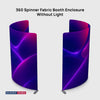 360 spinner booth enclosure