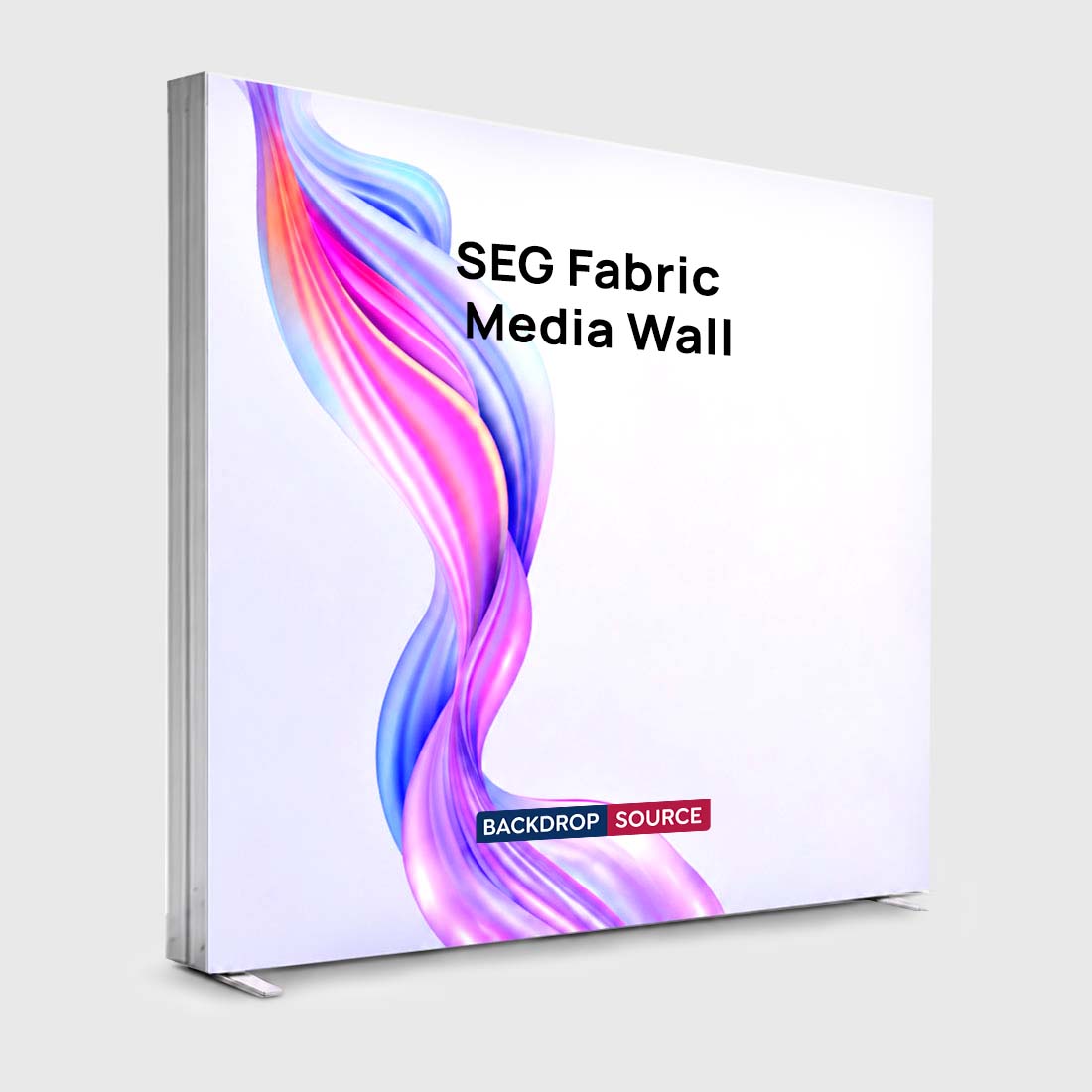SEG Fabric Media Wall - 3m