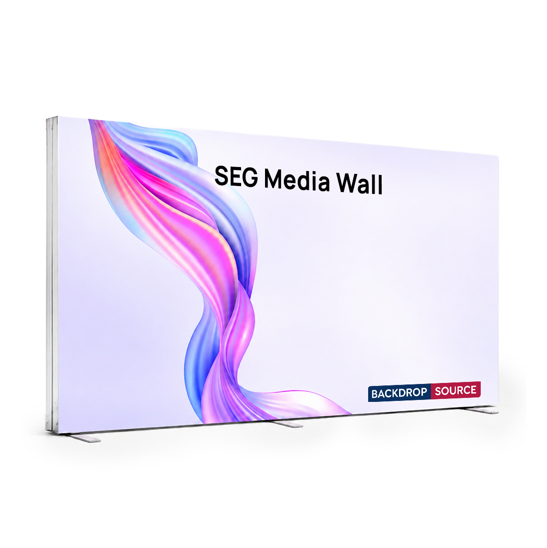 SEG Fabric Media Wall - 6m