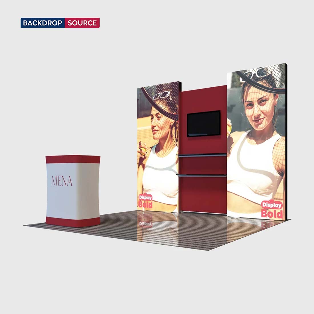 Premier 3m x 3m Exhibition Booth - Model 7