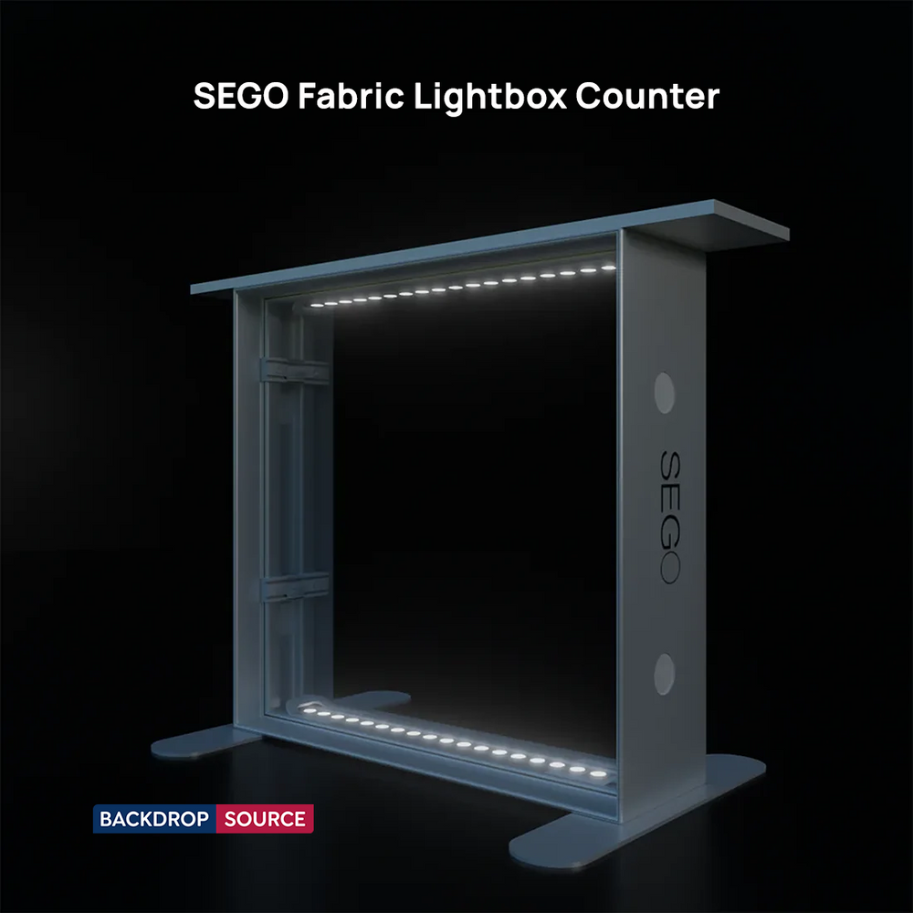 SEGO Lightbox Counters - 1m W x 1m H